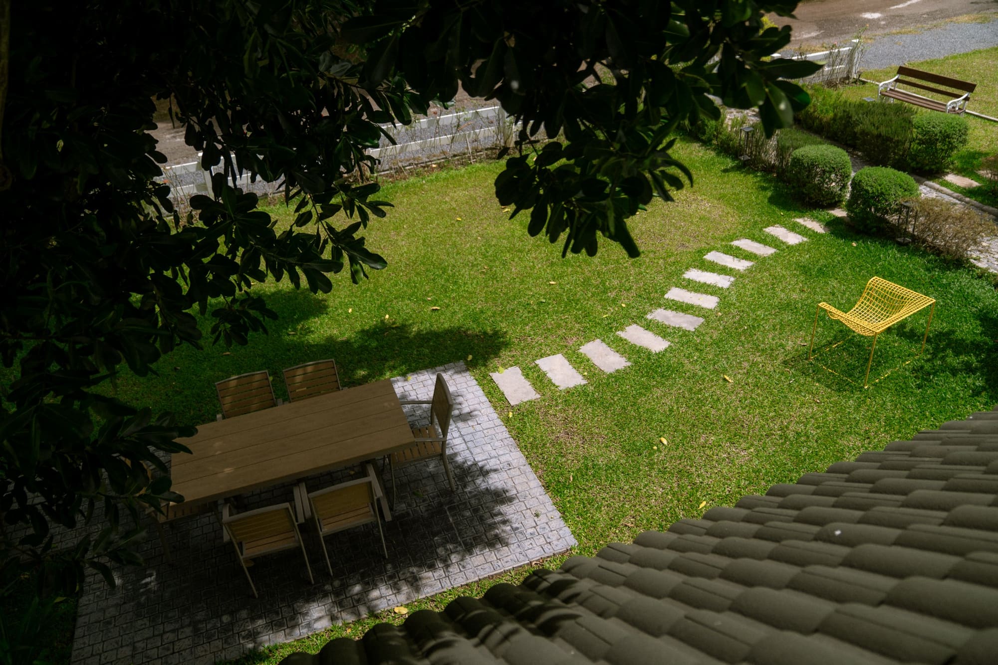Garden lawn at Mr. Brown Khaoyai